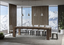 Tavolo Allungabile 200/304x90x77 cm Roxell Premium Noce  