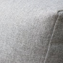 Salotto Angolare Surabaya con Cuscini in Alluminio Bianco