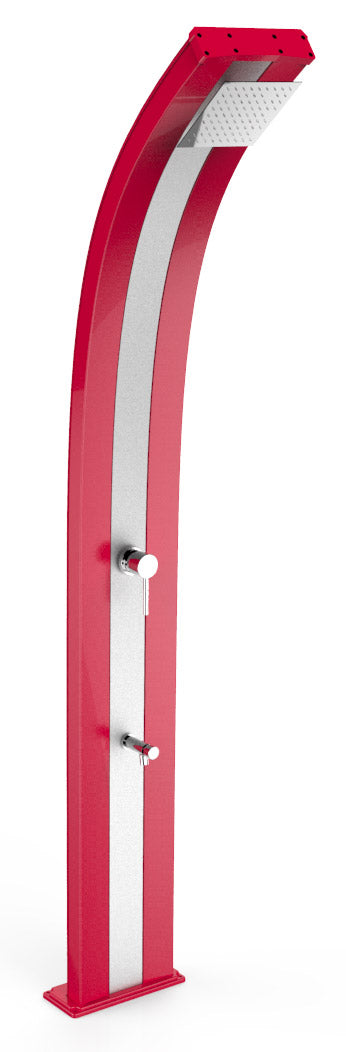 Doccia da Giardino Miscelatore e Lavapiedi Arkema Dada Fascia Inox Cherry online