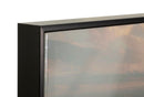 Stampa Dipinta su Tela Laccata Beach con Cornice 152x4x52 cm in Abete e Tela e Plastica      