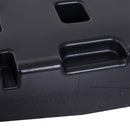 Base per Ombrellone da Giardino Riempibile a Croce 92-124 Kg Nero 51x51x12 cm 