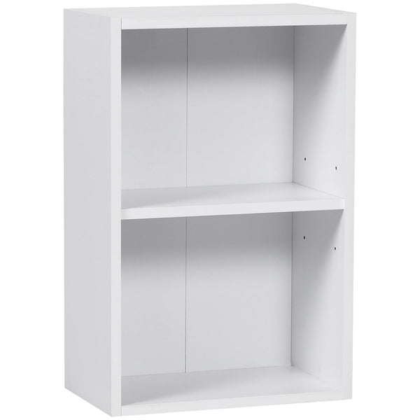 Mobiletto Libreria con Ripiano in Legno Bianco 40x24x61 cm acquista