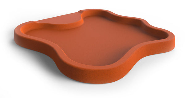 Piatto Doccia da Esterno Giardino in Polietilene HD Arkema Lake Arancio sconto