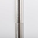 Lampada da Terra 3 Paralumi 38-52x25x165 cm E27 40W Argento