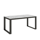 Tavolo Allungabile 180-284x90x80 cm Tecno Evolution Marmo