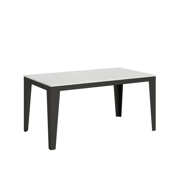 Tavolo Allungabile 160-264x90x80 cm Flame Evolution Bianco Frassino online