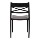 Set 6 Sedie 81x46x52 cm in Polipropilene Nero
