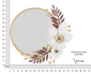 Specchio da Muro Flot 74,9x7,6x72,4 cm in Ferro e Specchio e MDF Multicolor      