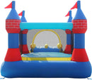 Castello Giostra Gonfiabile Doppio Scivolo con Pompa Happy Hop
