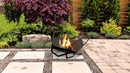 Braciere da Esterno a Legna in Acciaio 70,5x65,2x30 cm Flig Austin Pit Nero