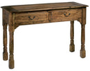 Consolle 2 Cassetti in Legno Antic Chiaro