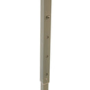 Gazebo Richiudibile Pieghevole 3x4,5m in Acciaio e PVC Impermeabile Bianco