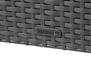 Set Tavolino e 2 Poltrone da Giardino Effetto Rattan Keter Salemo Balcony Antracite