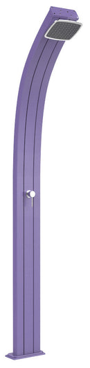 Doccia Solare da Esterno Giardino 25L Miscelatore Arkema Spring Viola