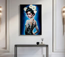 Dipinto su Tela Laccato Isabel con Cornice 72x4x102 cm in Pino e Tela e Plastica      