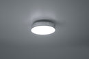 Plafoniera da Interno a LED in Metallo Nichel Opaco