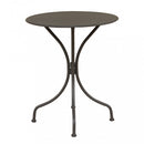 Tavolo Bristol Ø60x71h cm in Acciaio Taupe