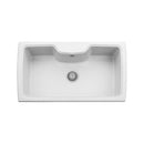 Lavello 88x50 cm Granito vasca bianco Samet