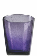 Set 6 Bicchieri per Acqua in Pasta Di Vetro 250 ml Villa d'Este Home Tivoli Viola Cancun Satin