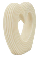 Decorazione Lovvy Quarzy 30x7x26 cm in Resina Bianco      