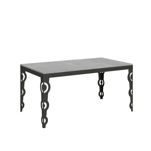 Tavolo Allungabile 160-420x90x77 cm Karamay Evolution Cemento prezzo