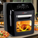 Friggitrice Ad Aria Calda 12Lt Aerofryer Digitale 1800W Frigge Cuoce Senza Olio Alpina