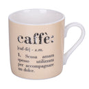 Set 6 tazzine Caffè Ø6x6 cm in New Bone China VdE Tivoli 1996 Chocolate