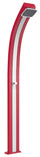 Doccia Solare da Esterno Giardino 25L Miscelatore Arkema Spring Fascia Inox Cherry
