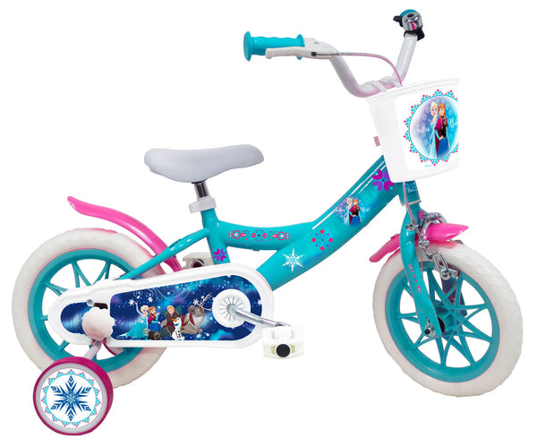 acquista Bicicletta per Bambina 12"" 1 Freno Disney Frozen Azzurro