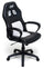 Sedia da Gaming Ergonomica 62x60x113 cm in Similpelle Nero e Bianca