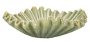 Svuotatasche Venice Ø40x13 cm in Ceramica Verde      