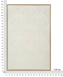 Dipinto su Tela Semplicity con Cornice 80x3,8x120 cm in Pino e Tela e Plastica      