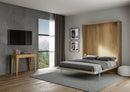 Letto Matrimoniale a Scomparsa Salvaspazio Kentaro H210 cm Marrone