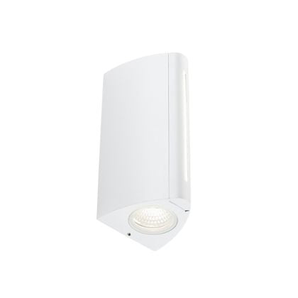 Applique da Esterno a LED 8W+4W 4000K Sovil Bianco sconto