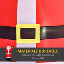Babbo Natale Gonfiabile Luminoso con Luci LED 240 cm 