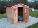 Casetta Box da Giardino 2x2 m Senza Pavimento in Legno Douglas 20mm Dalia