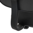 Sedia da Ufficio Girevole 43x51x73-85 cm in Tessuto Elastico Nero   