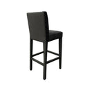 Set 2 Sgabelli 93x40x40 cm Edi Trinity 15 vellutino grigio