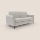 Divano Letto 3 Posti 195x95x96 cm in Tessuto Panna