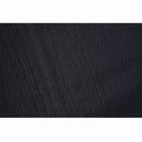 Sedia a Dondolo da Giardino Impermeabile in Alluminio Nero 120x61x88 cm 