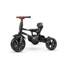 Triciclo a Spinta Pieghevole per Bambini con Maniglione Direzionabile Qplay Rito Star Rosso
