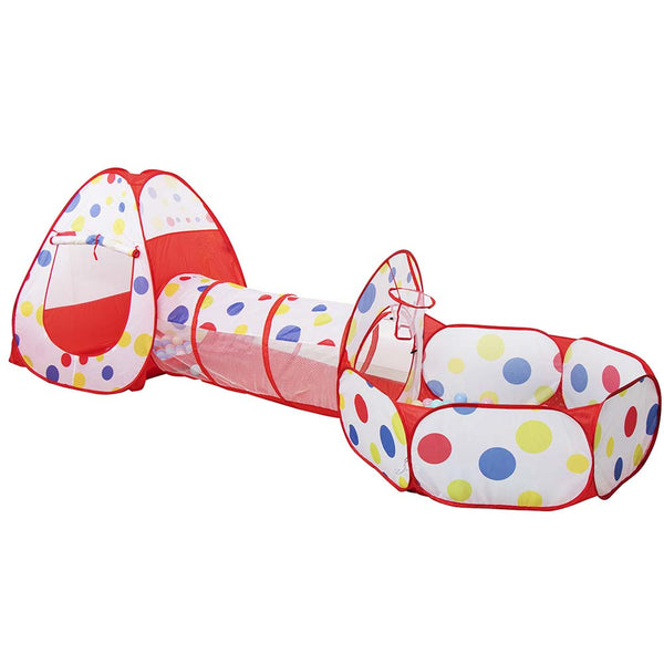 online Tenda Gioco Parco Giochi con Tunnel Piscina Giocattolo Bambini Pop-Up Pieghevole