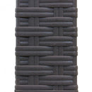Tavolo Dallas 80x80x74 h cm in Wicker Taupe