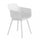 Sedia da Giardino Vannes 49x48,5x81,5 h cm in Plastica Bianco