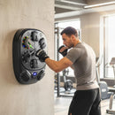 Macchina da Boxe a Parete con 9 Modalità Luci LED e Connessione Bluetooth 61x48x11 cm Nero      