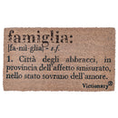Zerbino "famiglia" 70x1,5x40 cm in Cocco e PVC VdE Tivoli 1996 
