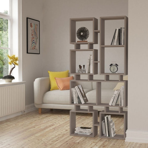 prezzo Libreria bifacciale 79x166,5 cm Rail tortora