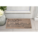 Zerbino "famiglia" 70x1,5x40 cm in Cocco e PVC VdE Tivoli 1996 