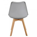 Sedia Marsiglia 48x43x82 h cm in Plastica Grigio