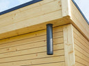 Casetta Abitabile da Giardino 4,97x4,97m Senza Pavimento con Pareti Isolanti Decor Home 21m²